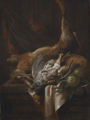 Still Life with Dead Birds and Hare