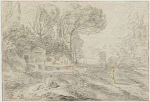 Landscape with Washwomen