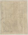 drawing: The Entombment. black chalk and brown wash heightened with white on paper