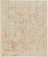 drawing: Madonna and Child with Saint John. red chalk on paper