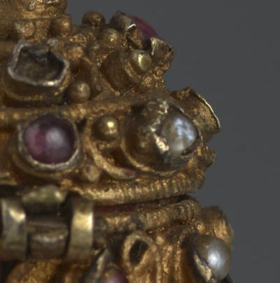 Reliquary with Rock-Crystal Vessel